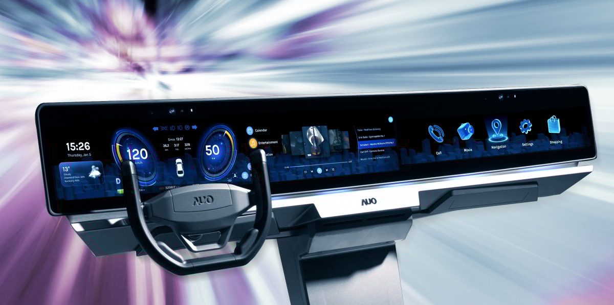 AUO&rsquo;s innovative &ldquo;55-inch Curve Extra-Large Display HMI system&rdquo; received the Gold Award at the Taiwan Excellence Awards 2024. Featuring AUO&rsquo;s exclusive AmLED&reg; (AUO Adaptive mini LED) technology, the 55-inch pillar-to-pillar streamlined curved automotive large display offers drivers an immersive, connected experience like never before. 